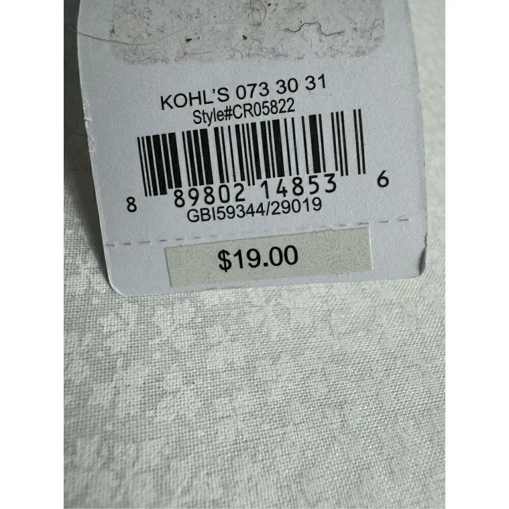 CARTER’S SIZE 9-12M Chambray Mary Jane Crib Shoes - Baby Girl
